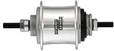 Sturmey Archer coup deux vitesses moyeu à vitesses arrière sur le vélo Photo Stock - Alamy