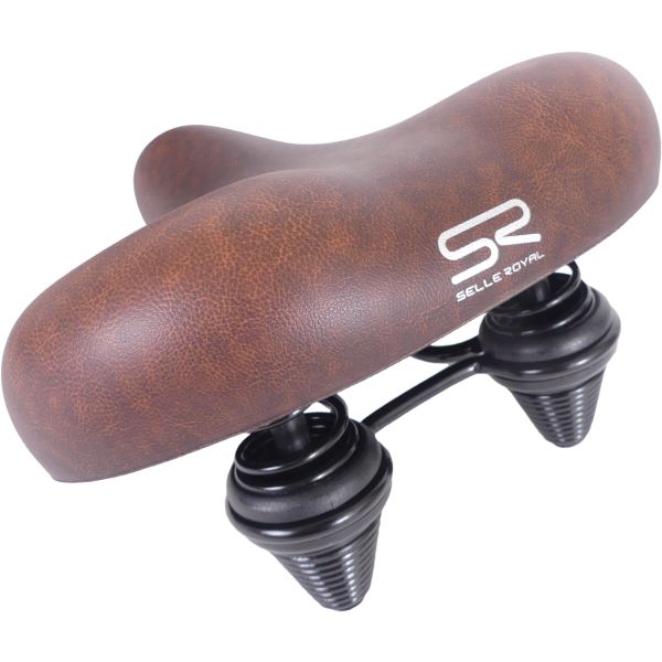 Selle De Vélo Ville Royal Ellipse | Découpe Confort, Imperméable, Absorbe Chocs - Pour Hommes Et Femmes