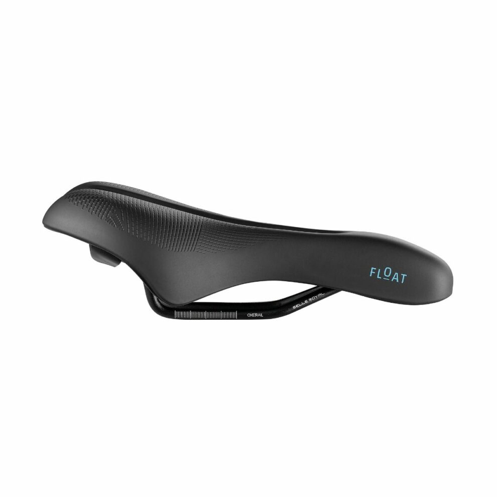 Selle De Vélo De Ville Royal Rio Unitech Relaxed - Noir, Unisexe Adulte, Imperméable Et Confortable